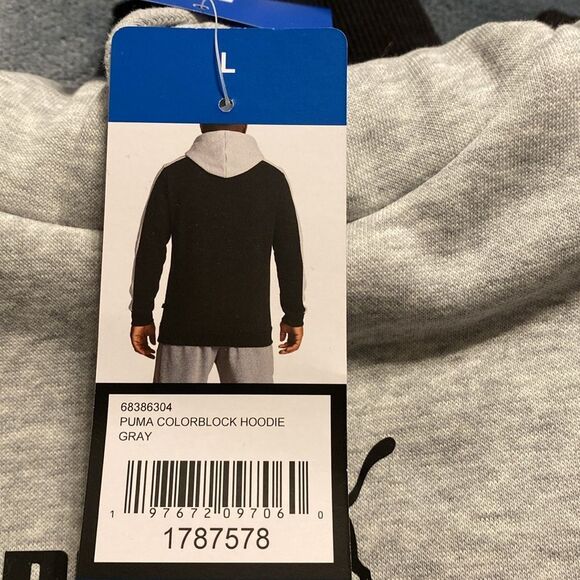 Men’s Puma ColorBlock Hoodie - Picture 2 of 4